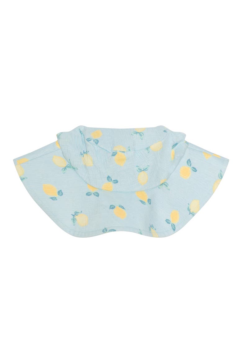 Skirted Bodysuit, Hat & Sunglasses Set, Alternate, color, LEMONS