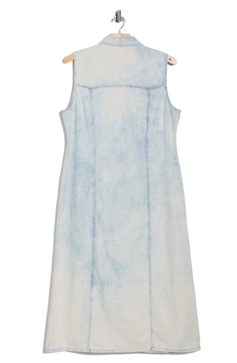DKNY Jeans Sleeveless Denim Maxi Dress, Alternate, color, Billboard