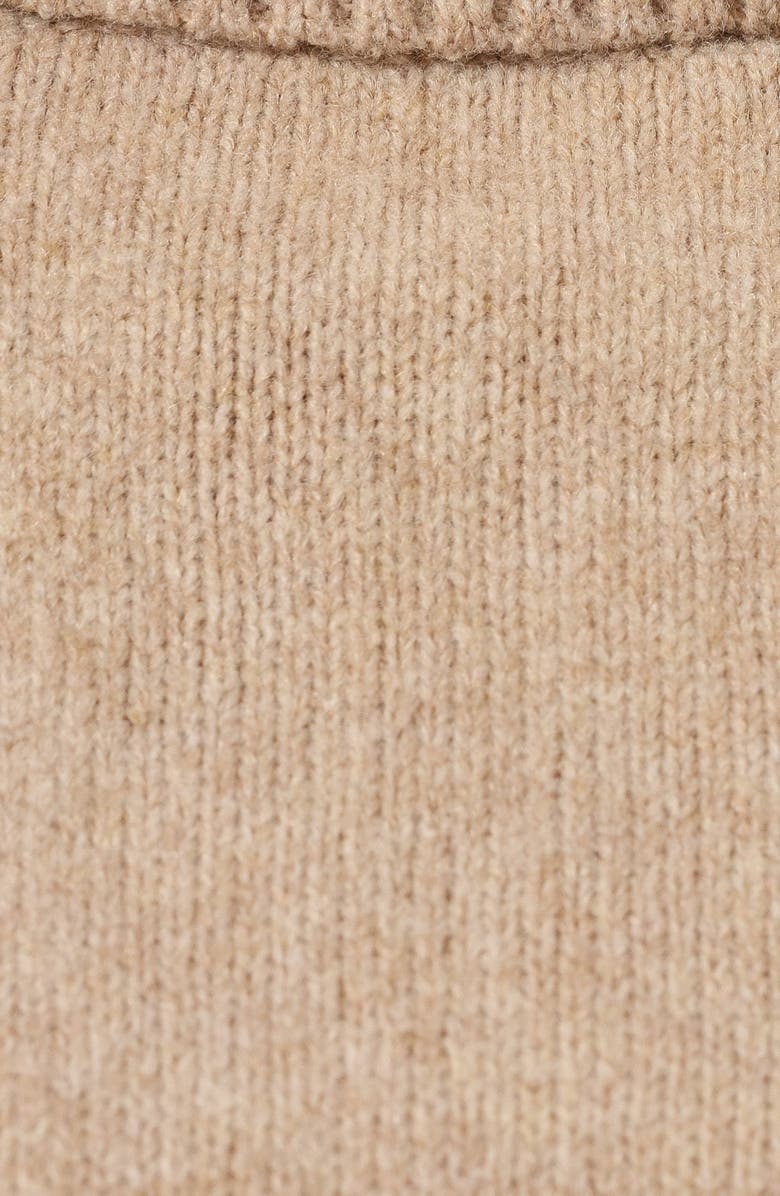 Petal & Pup Bindy Oversize Turtleneck Sweater, Alternate, color, Oatmeal