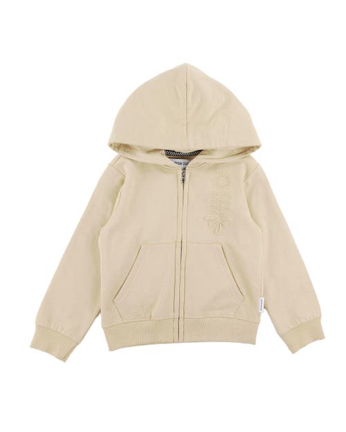Sovereign Code Louis Zip-up Hoodie In Brown