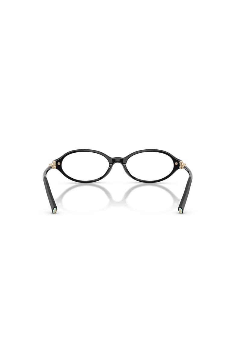 53mm Oval optical glasses, Alternate, color, Black