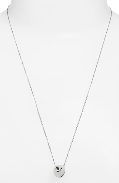 Jenny Bird Rio Pendant Necklace In High Polish Silver