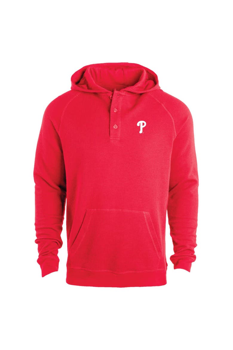 Men's Dunbrooke  Red Philadelphia Phillies Montana Lightweight Raglan Pullover Hoodie, Main, color, Red