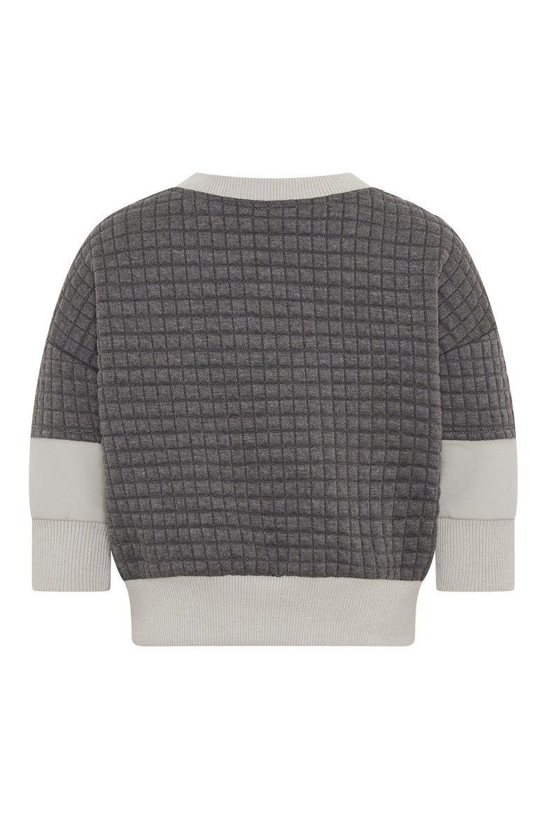 Segment Mixed Media Sweatshirt, Alternate, color, GREY