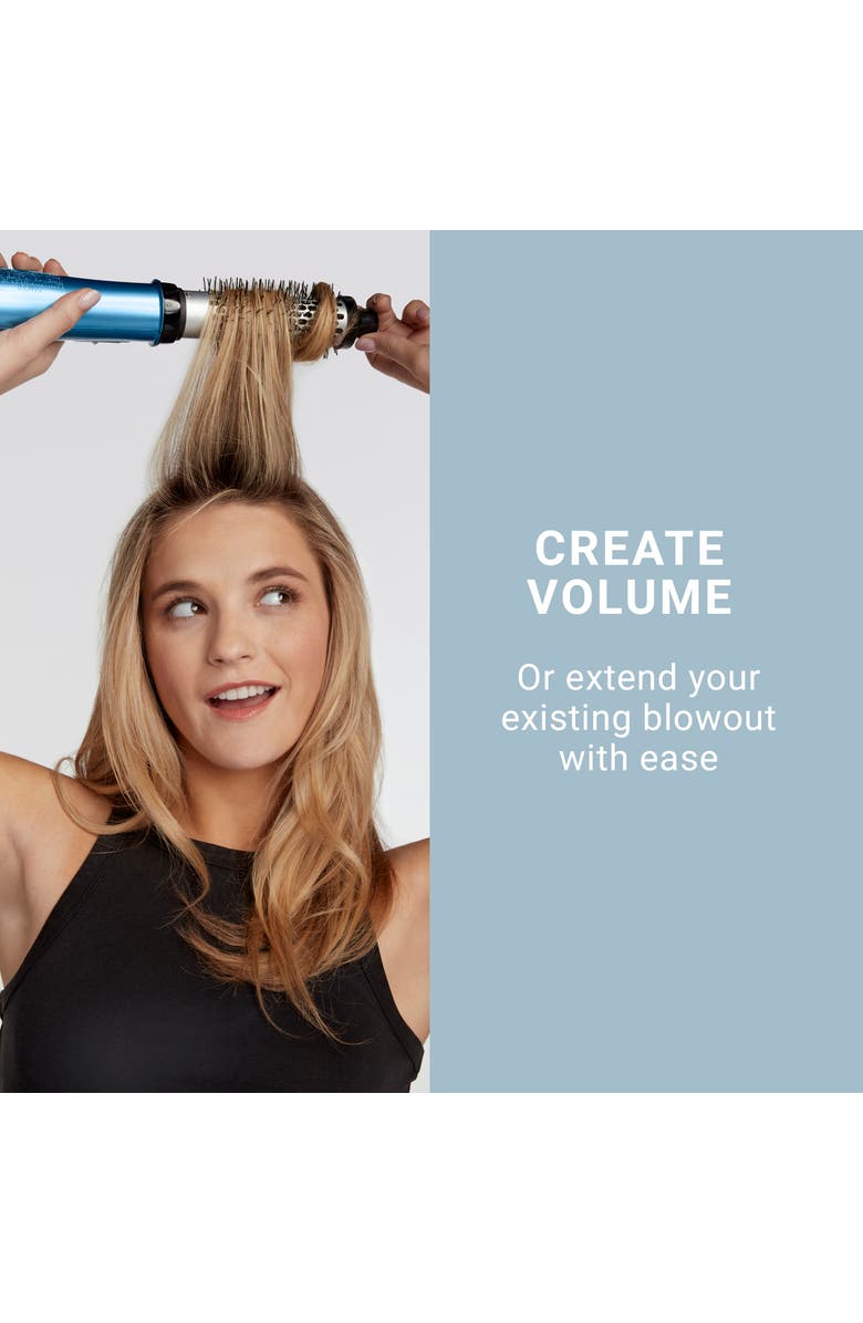 BaBylissPRO Nano Titanium 1¼" Soft Bristle Hot Air Brush, Alternate, color, Blue