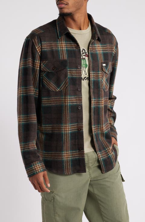 Vacancy Plaid Regular Fit Button-Up Shirt