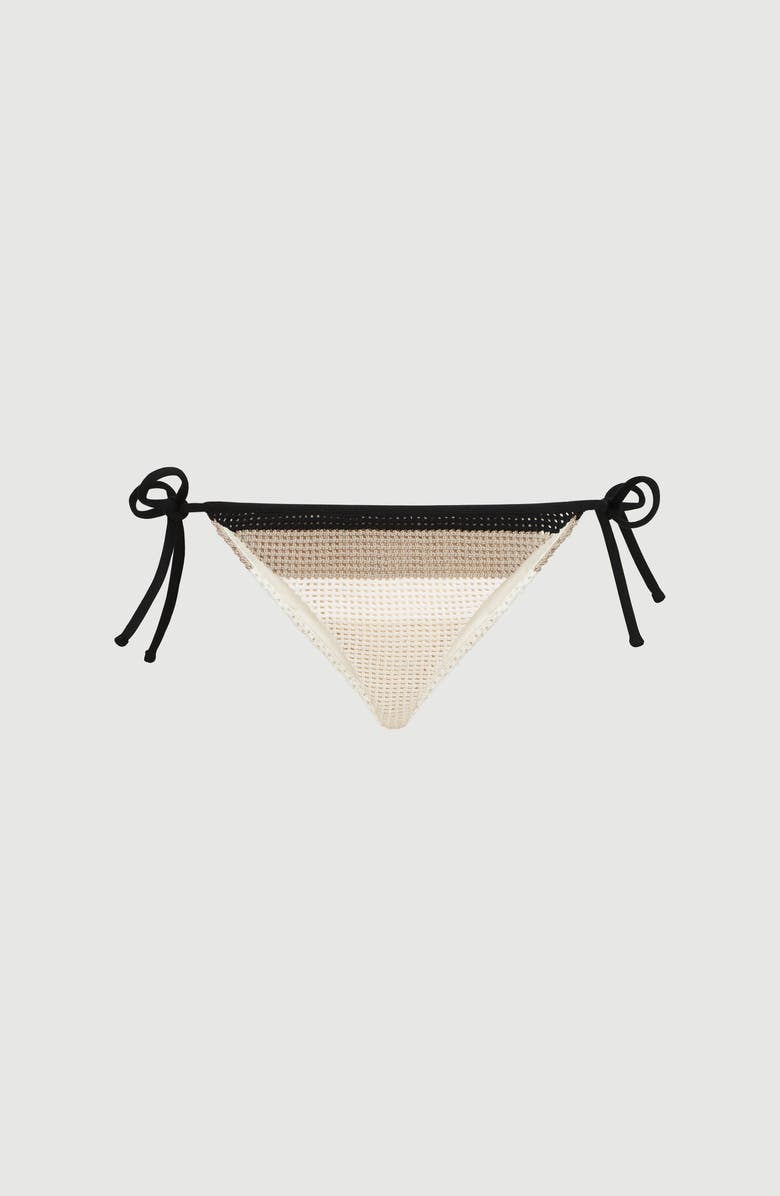 Brunello Cucinelli Net knit bikini bottoms, Alternate, color, Multicoloured