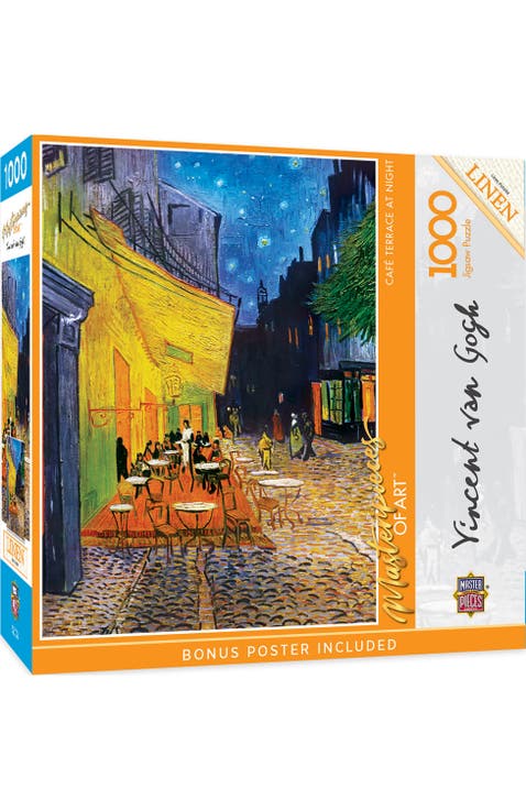 Cafe Terrace at Night 1000 Piece Puzzle