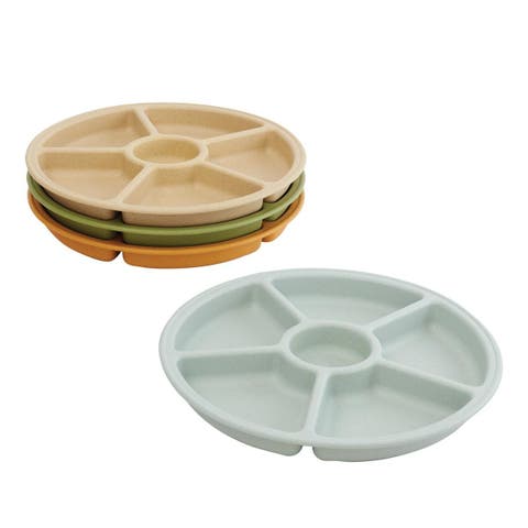 Loose Parts Sorting Trays - Set of 4 - Earth-toned