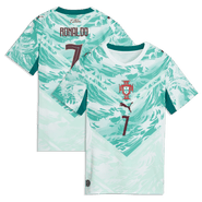 PUMA Women's Puma Cristiano Ronaldo Green Portugal National Team 2026 Away Replica Jersey