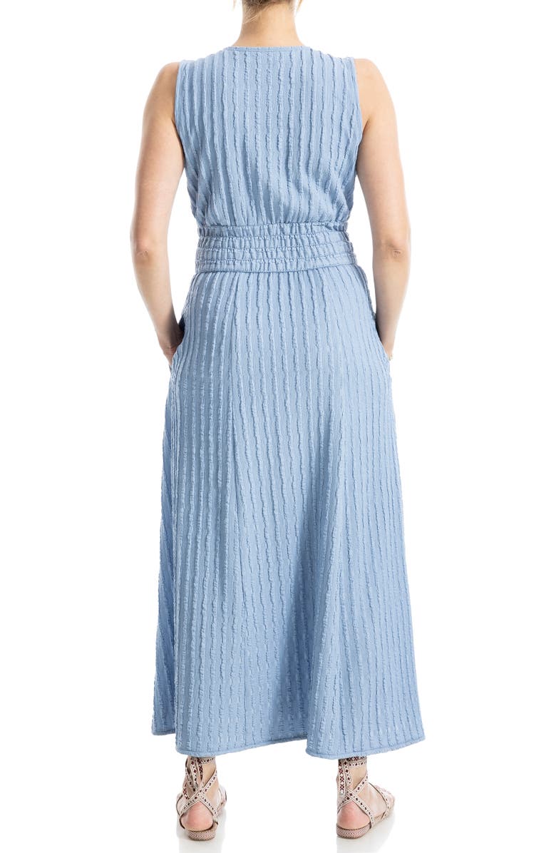 MAX STUDIO Textured Knit Sleeveless Maxi Dress, Alternate, color, 