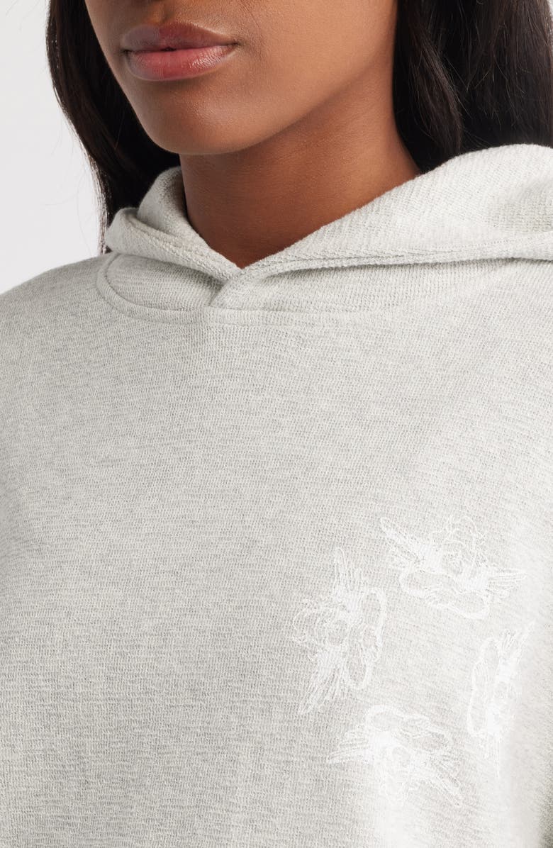 BOYS LIE Pamela Logo Hoodie, Alternate, color, Grey