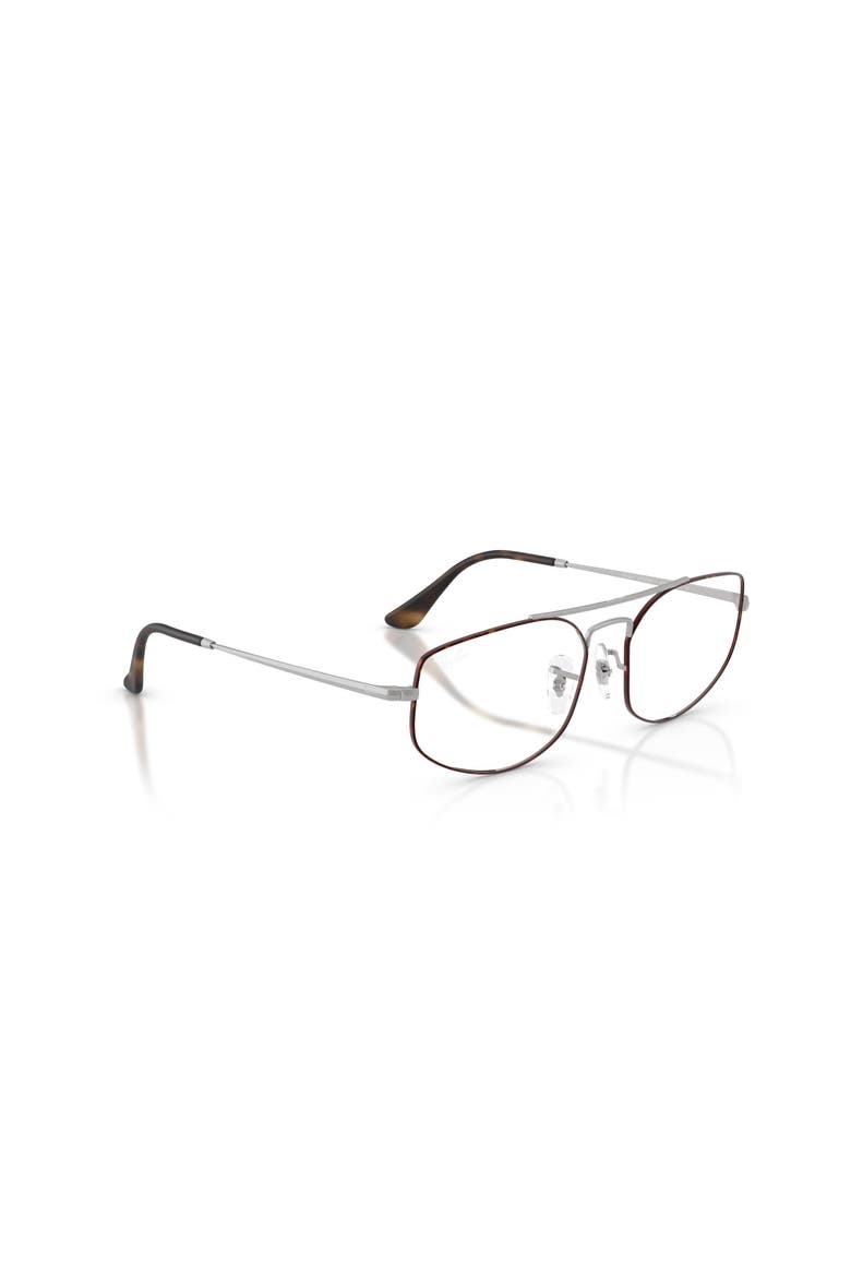 56mm Irregular optical glasses, Alternate, color, Tortoise