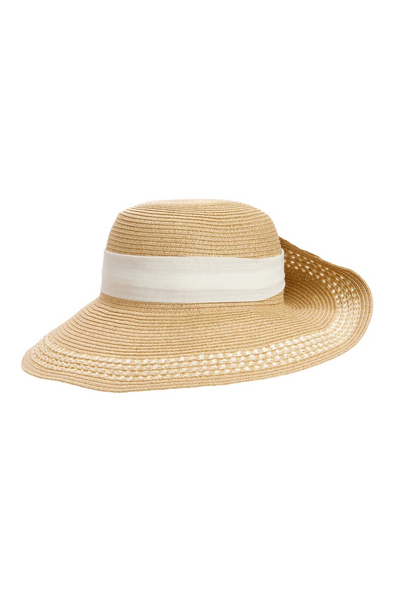 Flip Up Floppy Hat, Main, color, NATURAL