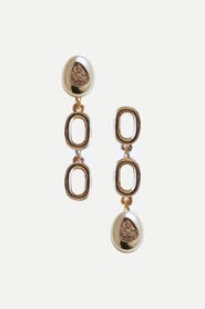 Daniela Millan Jewelry Bloom Drop Earrings