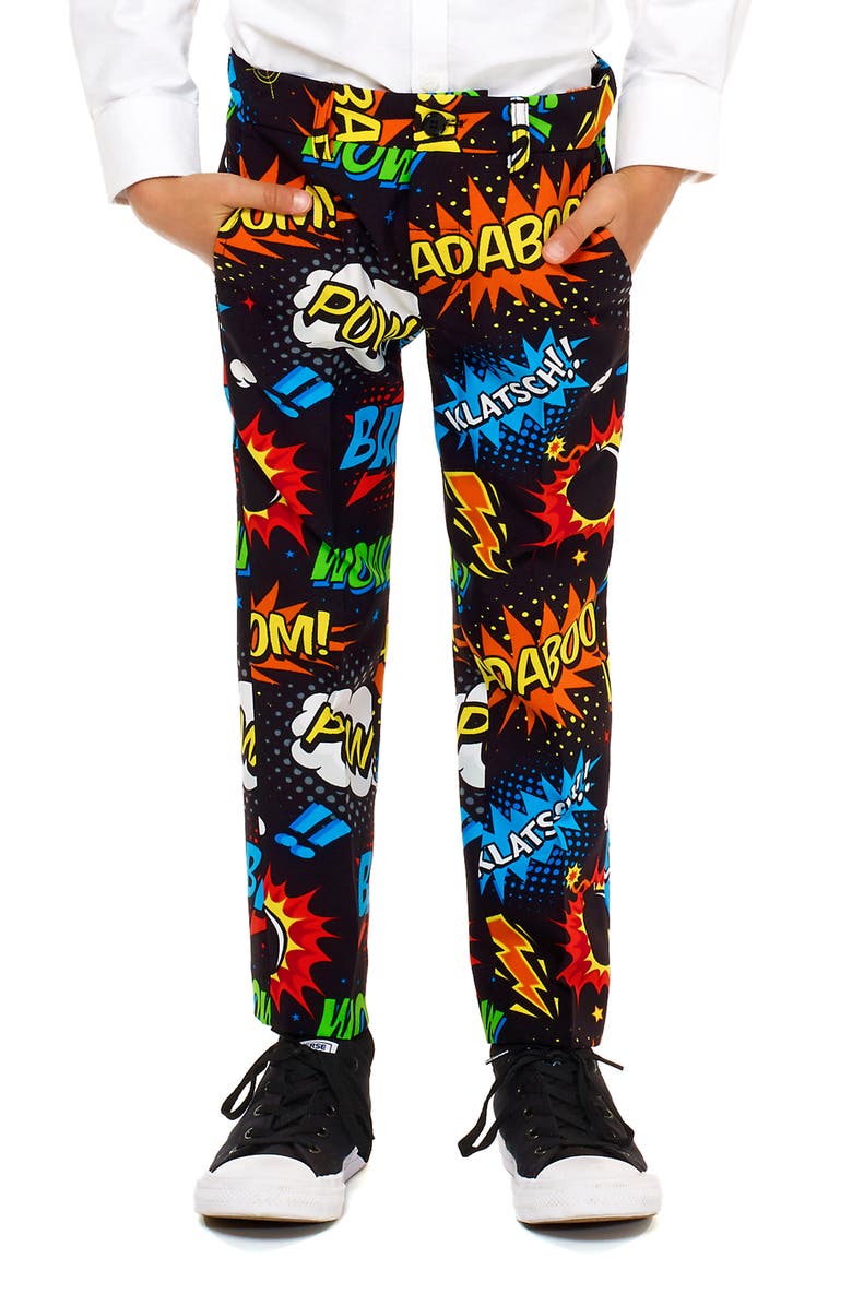 OppoSuits Badaboom Two-Piece Suit with Tie, Alternate, color, 