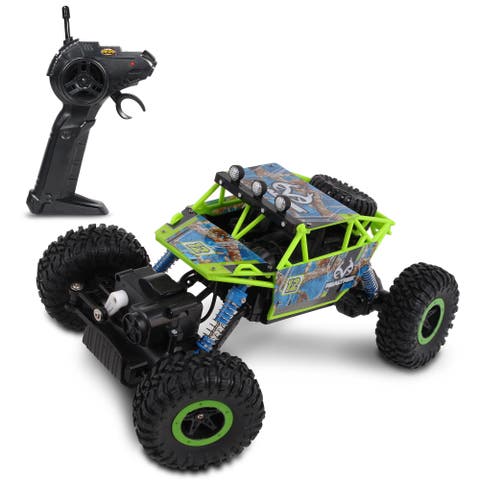 116 Scale RC Rock Crawler in Edge Camo Green