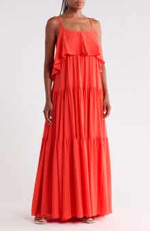 Ruffled Tiered Maxi Dress