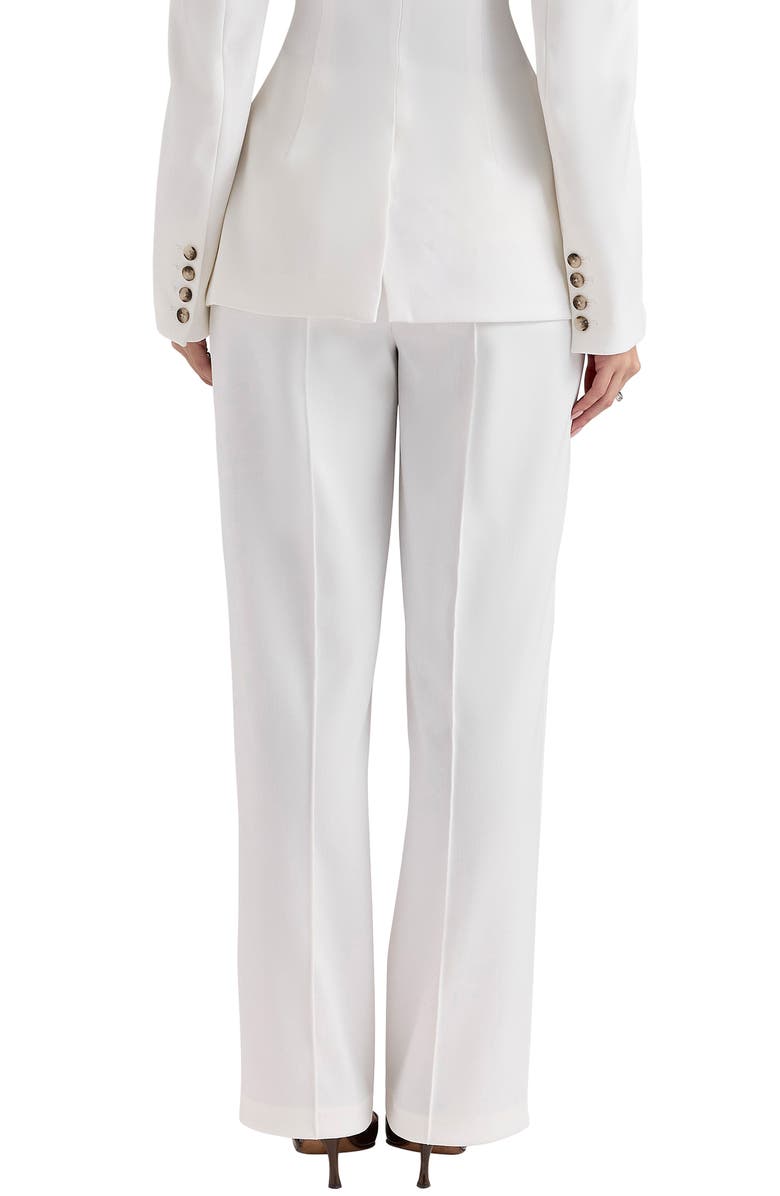 HOUSE OF CB Hayden Tailored Pants, Alternate, color, White