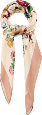 MANGO Floral Print Scarf