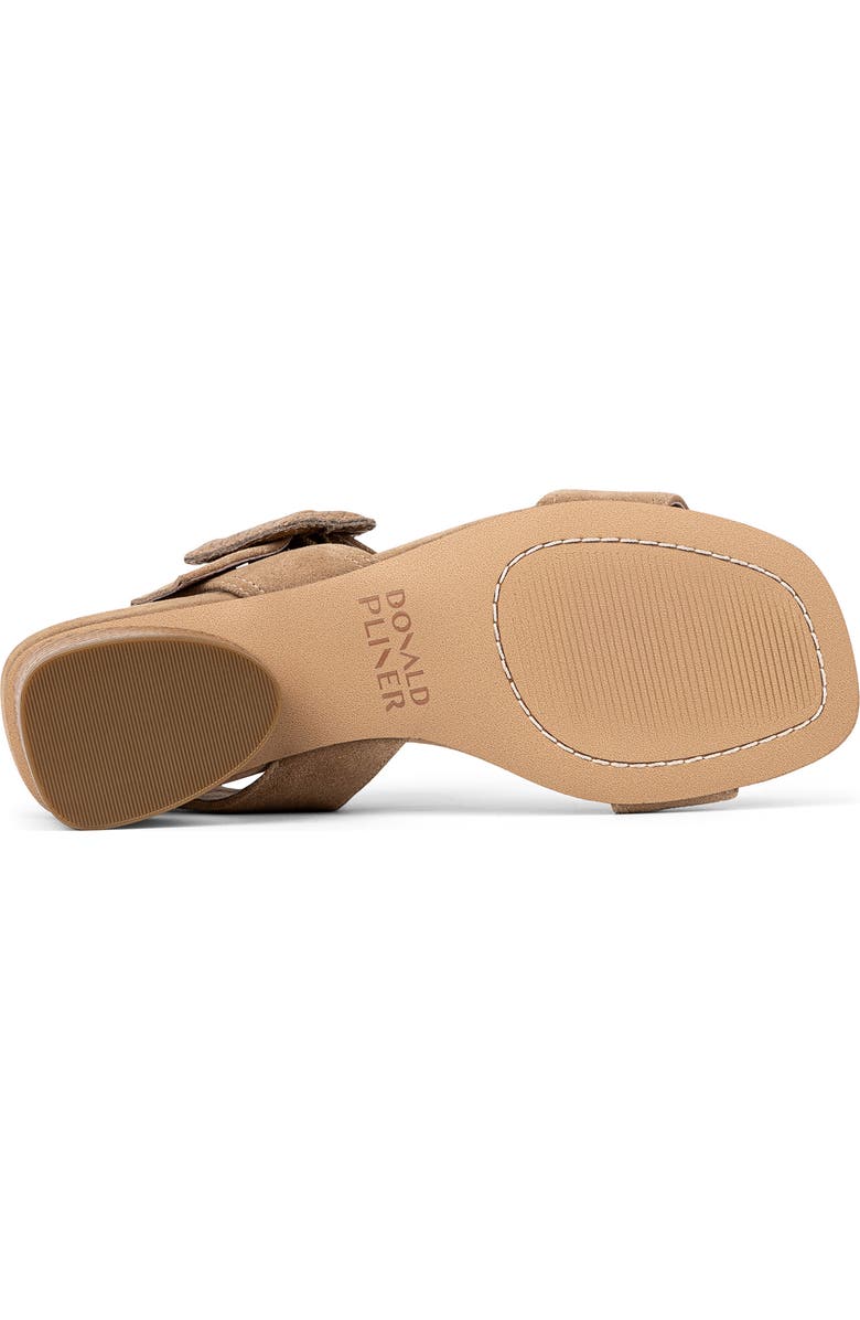 Donald Pliner Oversize Buckle Slingback Sandal, Alternate, color, Tobacco