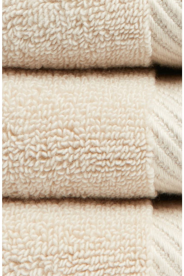 Organic Hydrocotton Set of 4 Washcloths, Alternate, color, BEIGE OATMEAL