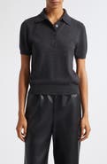 Toccin Rue Wool Short Sleeve Polo