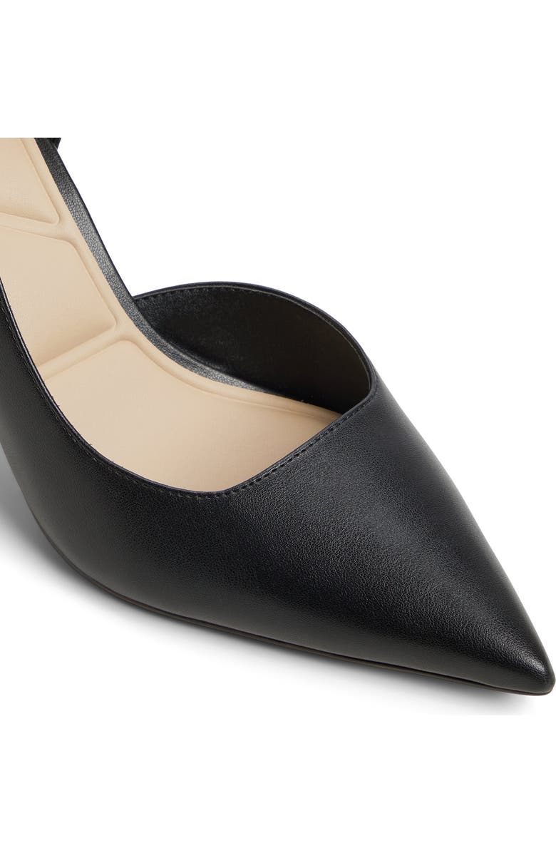 ALDO Livianna Half d'Orsay Pointed Toe Pump, Alternate, color, Black