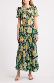 DÔEN Hesperia Silk Maxi Dress