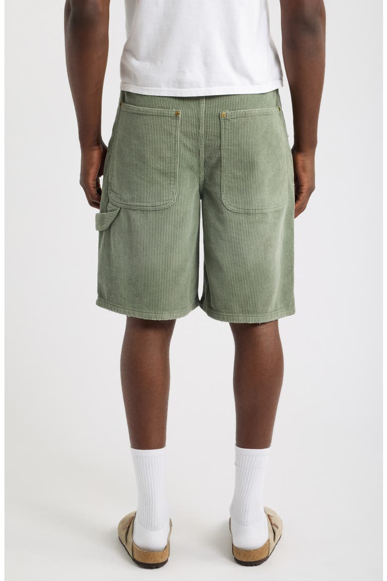 Corduroy Shorts, Alternate, color, SAGE