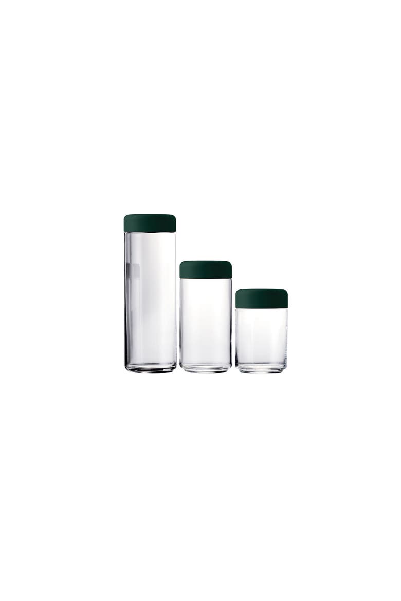 Atmosfera Food Container - Urano - 3 Pieces, Main, color, Materic Green