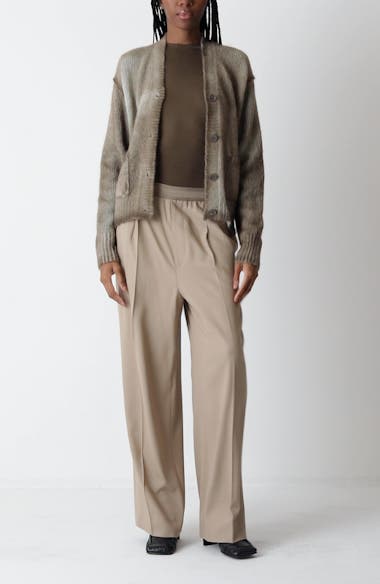 Acne Studios Kark V-Neck Oversize Cardigan | Nordstrom