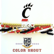 Color Shout Cincinatti Lucky 7 Bracelet Set