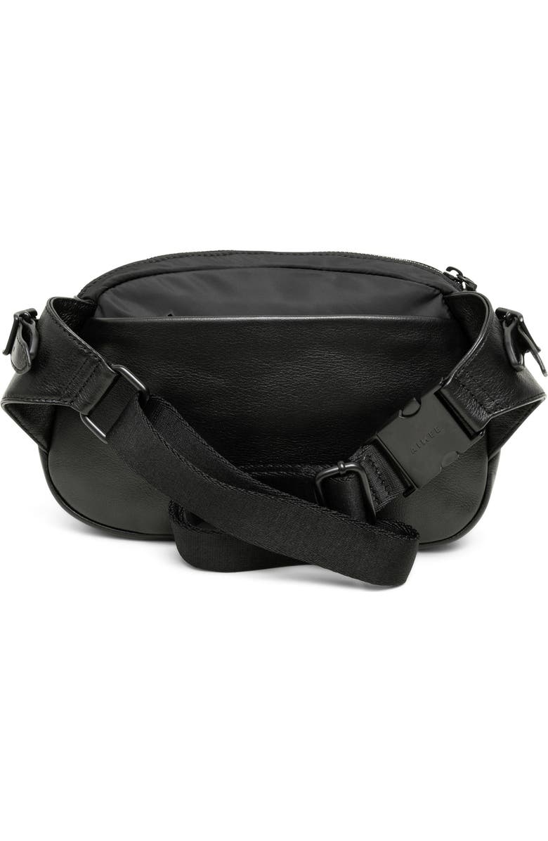 AIMEE Seeker Leather Sling Bag, Alternate, color, Blackout