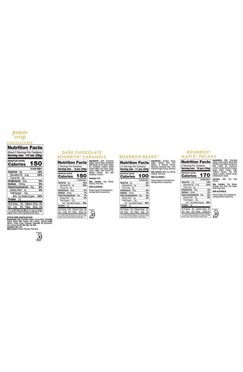 sugarfina Bourbon & Chocolate Bundle, Alternate, color, 