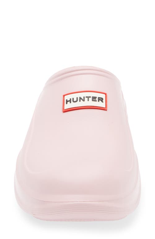 Hunter Elena Water Resistant Clog In Pink