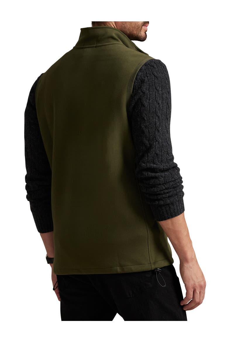 Big & Tall Double-Knit Tech Vest, Alternate, color, COMPANY OLIVE