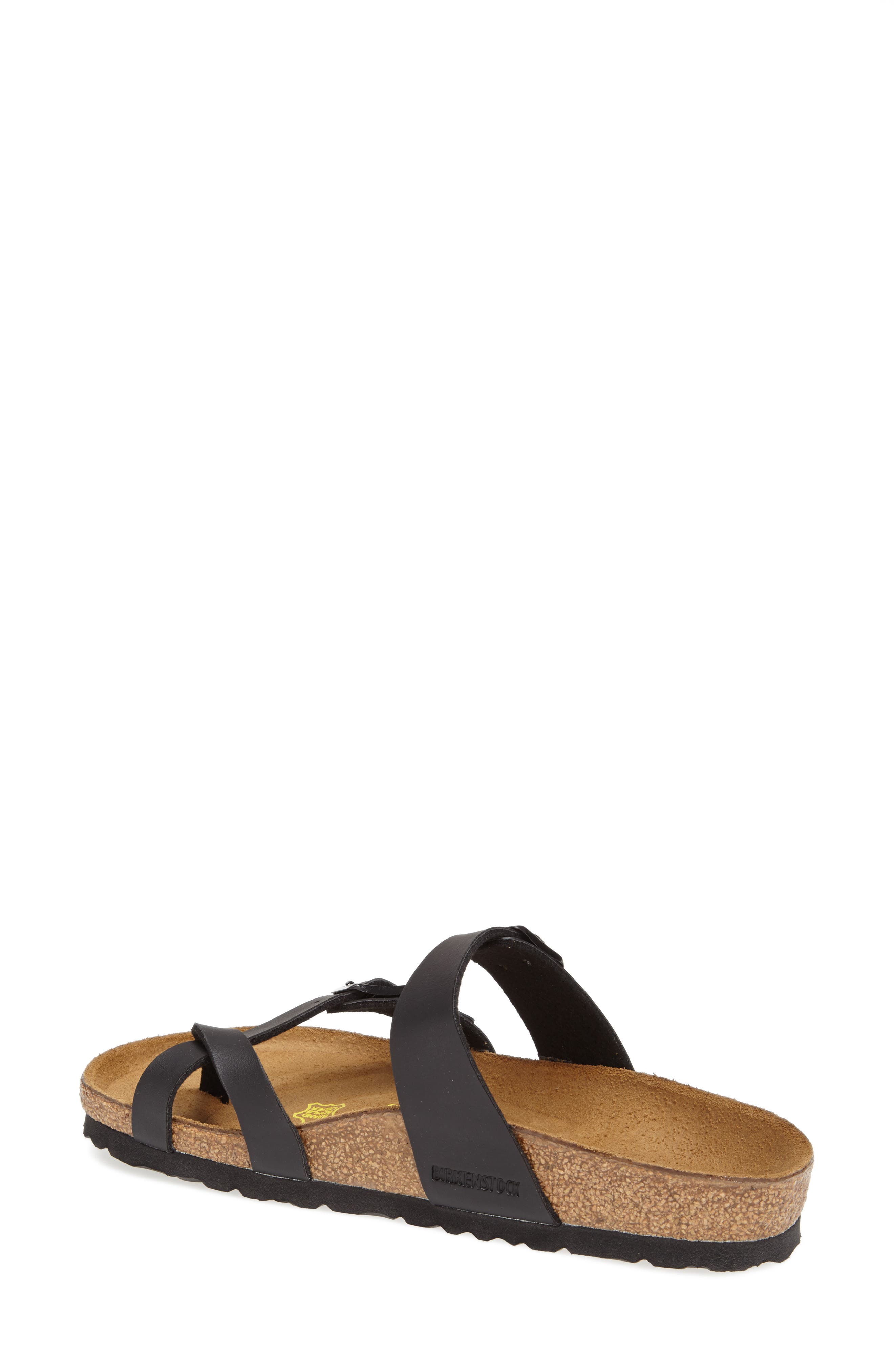 Birkenstock Mayari Birko-Flor Sandal, Alternate, color, Black
