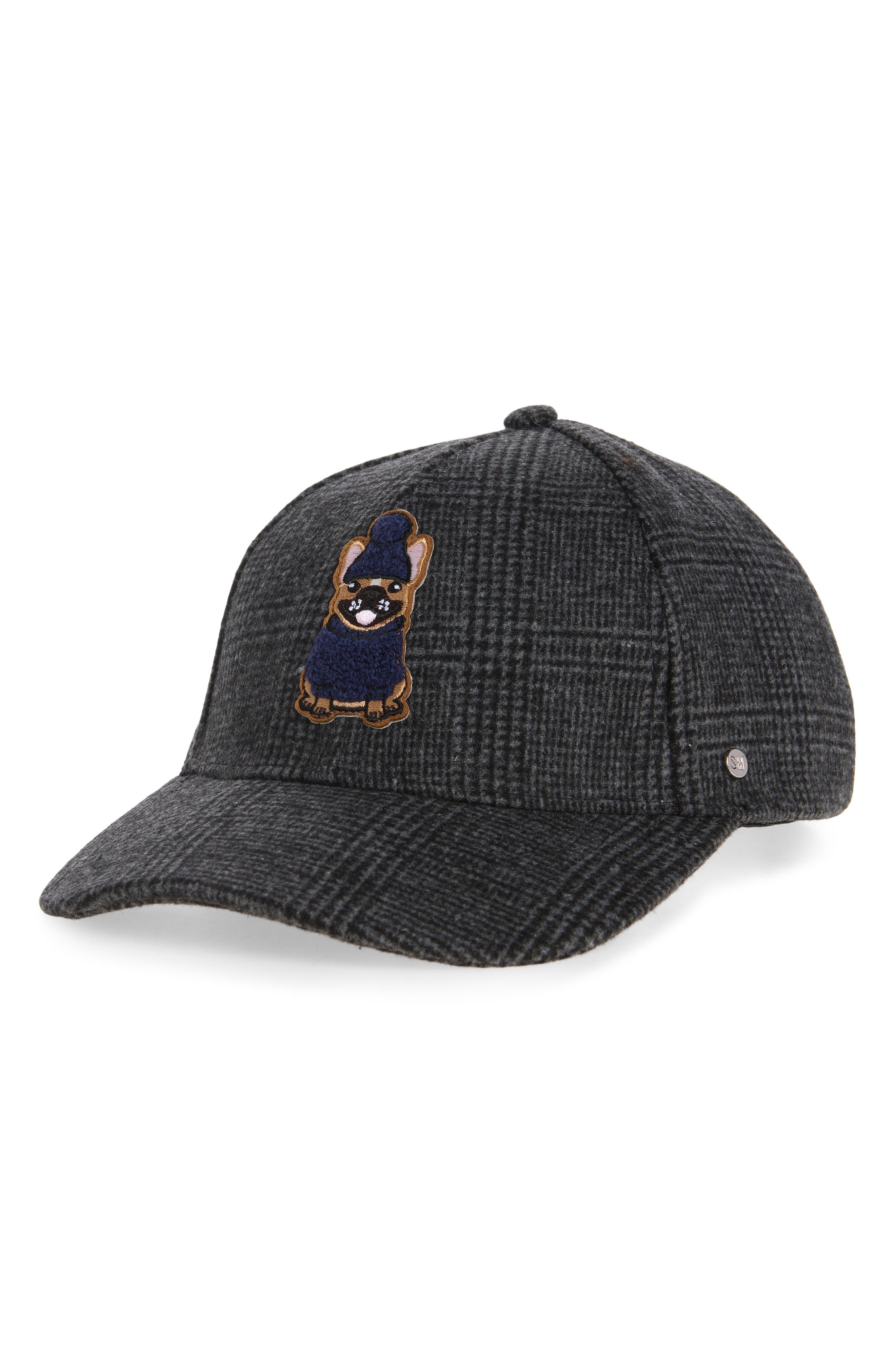 Rory Brushed Plaid Baseball Cap