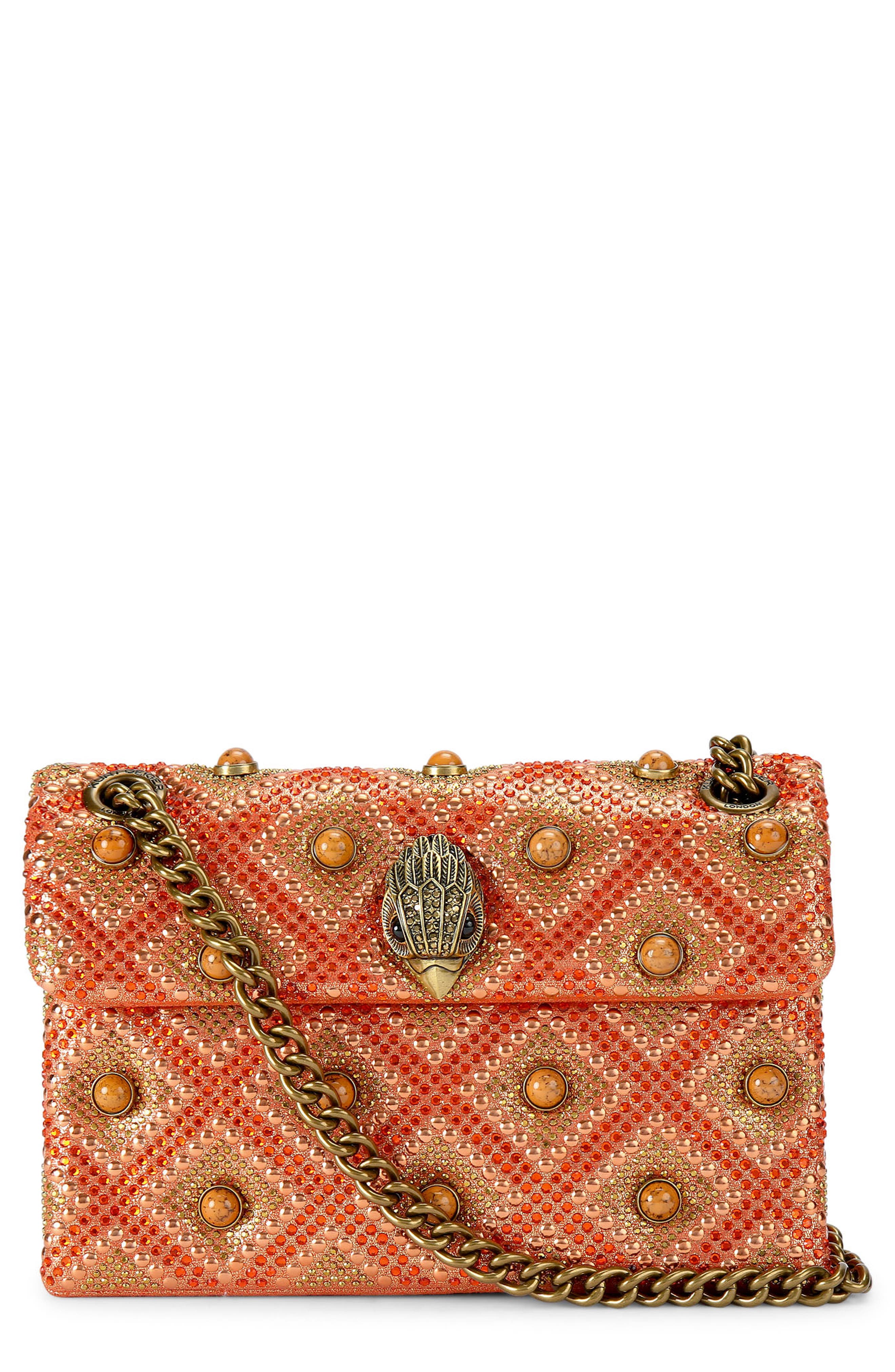 Kurt Geiger London Mini Kensington Jewel Convertible Crossbody Bag, Main, color, 