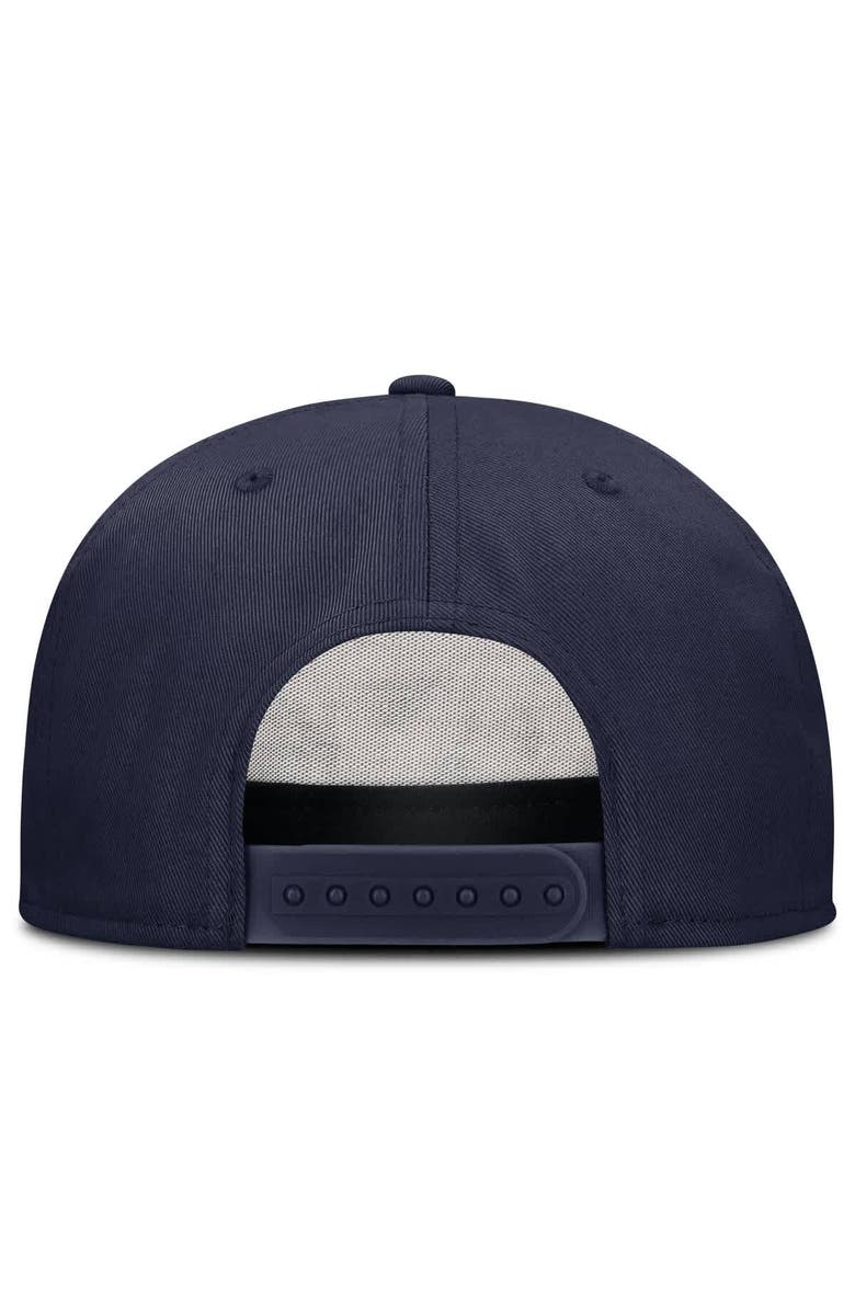 Jordan Brand Men
s Jordan Brand Navy North Carolina Tar Heels Argyle Pro Snapback Hat, Alternate, color, Navy