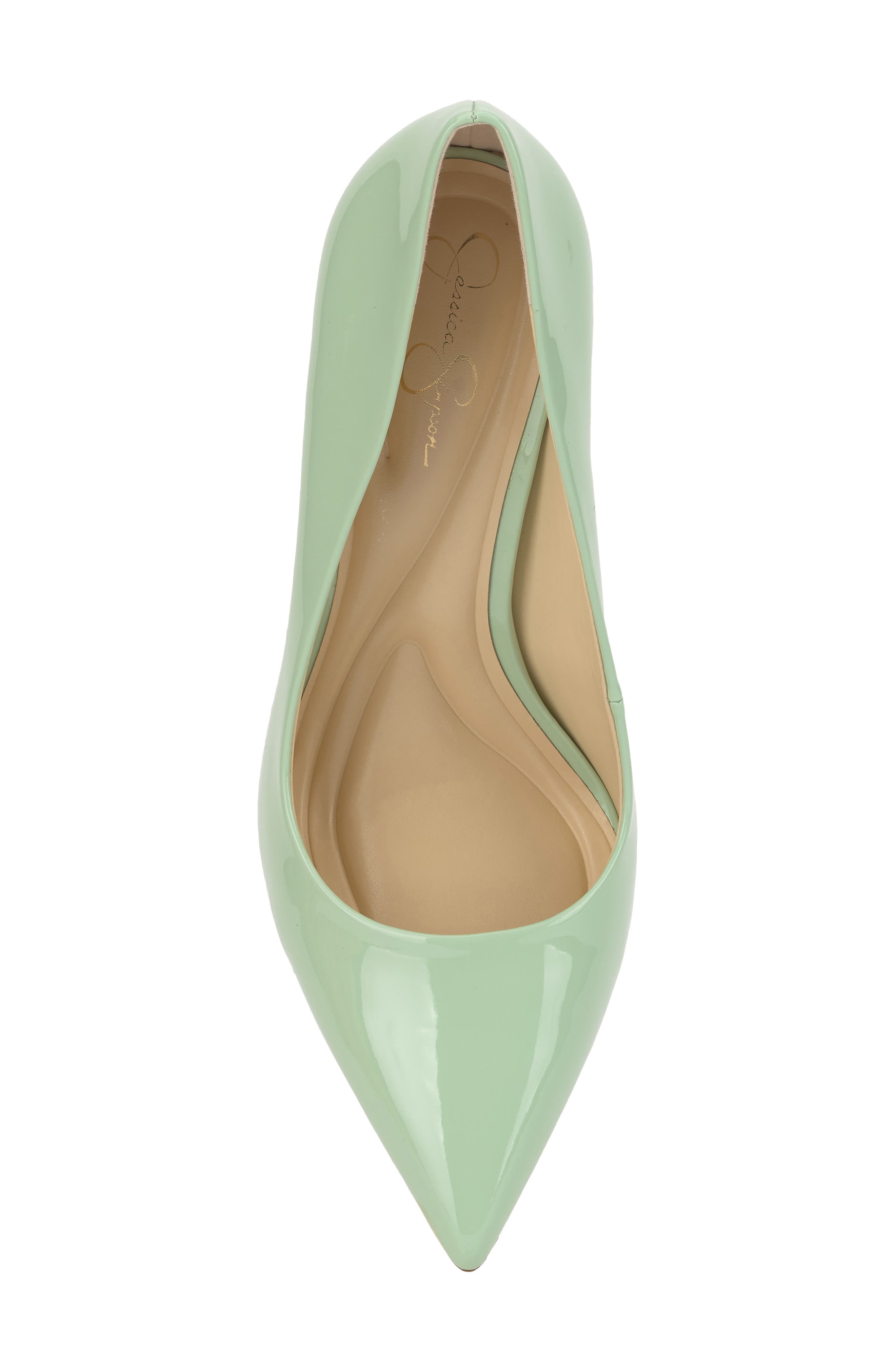 Omissia Pointed Toe Pump, Alternate, color, MINT SORBET
