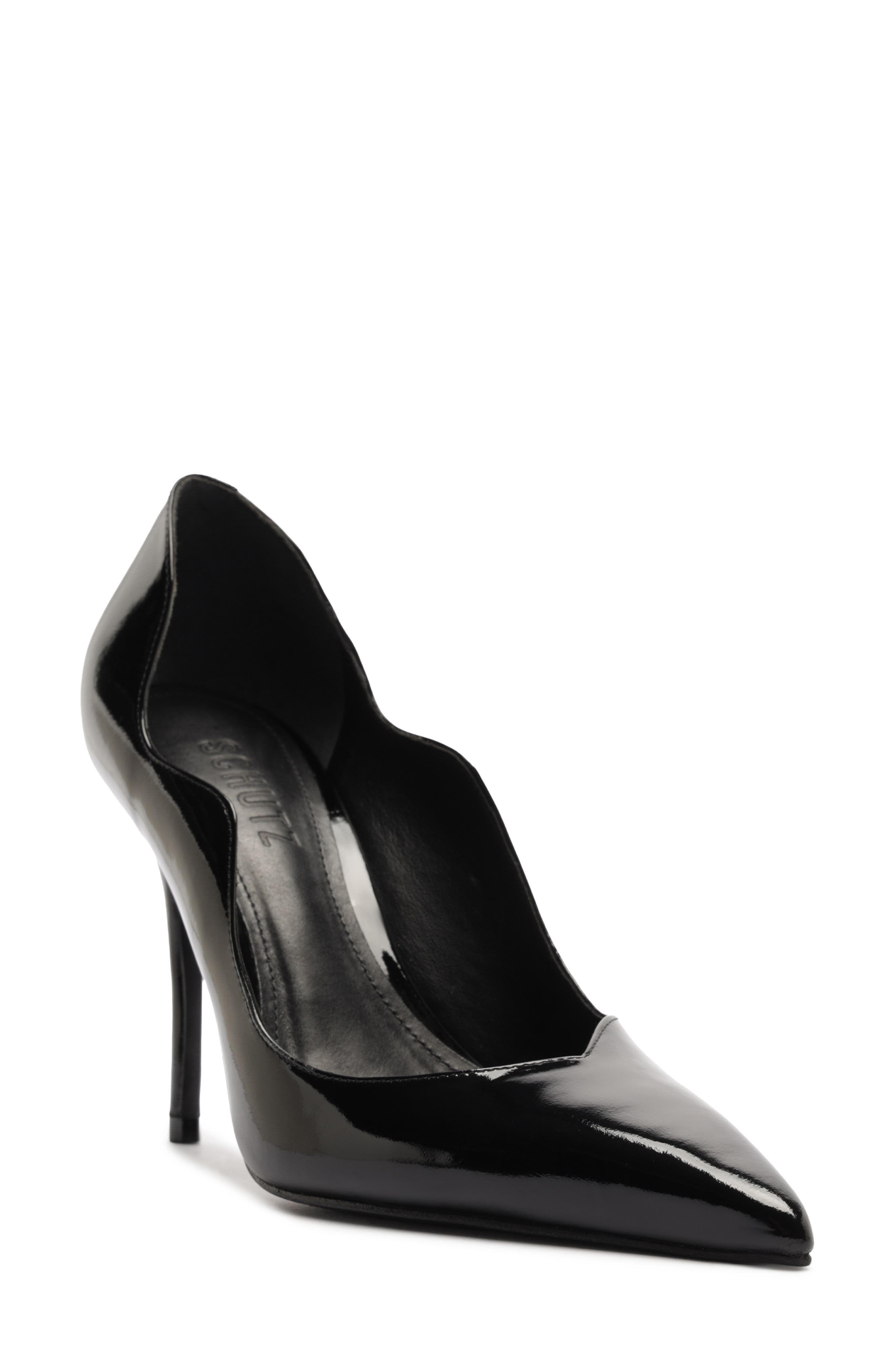 Ophelia Pointed Toe Pump, Main, color, BLACK
