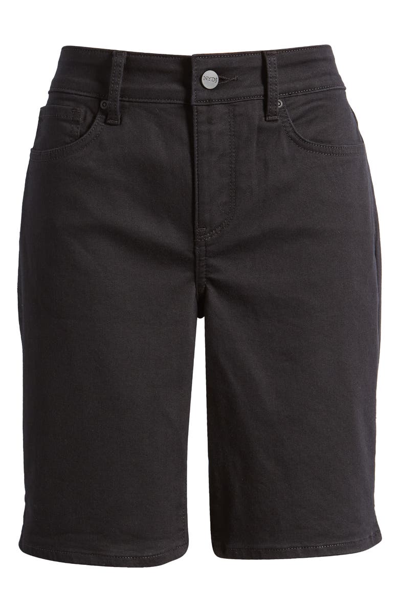 NYDJ Ella Side Slit Denim Bermuda Shorts, Alternate, color,