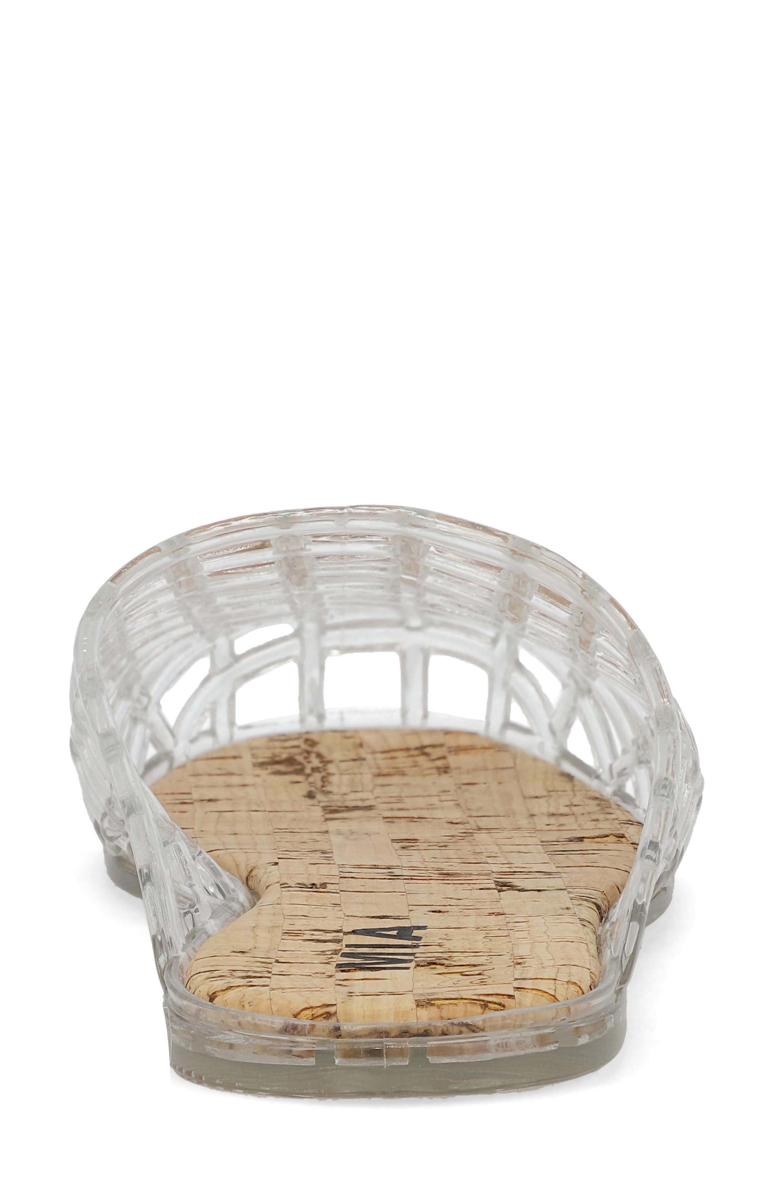Darby Jelly Mule, Alternate, color, CLEAR