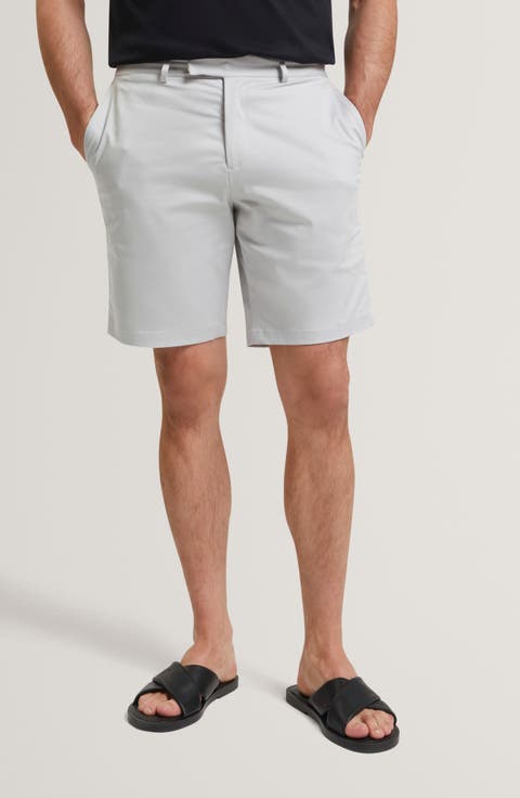 Loweton Slim Fit Stretch Cotton Chino Shorts