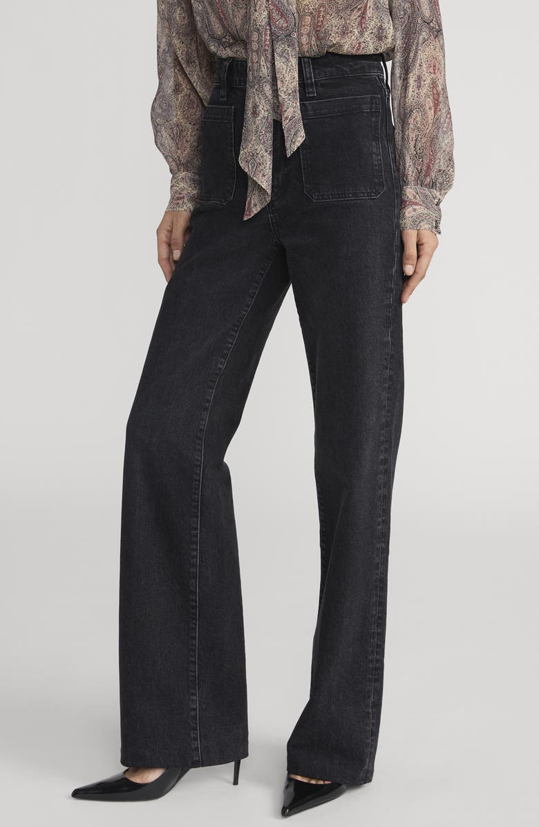 FRAME The Refined Straight Leg Jeans, Alternate, color, Vector