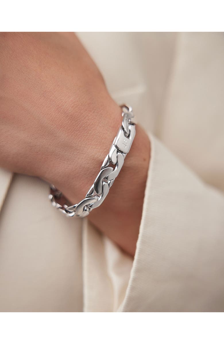 Jennifer Fisher Tribeca Chain Bracelet, Alternate, color, Silver