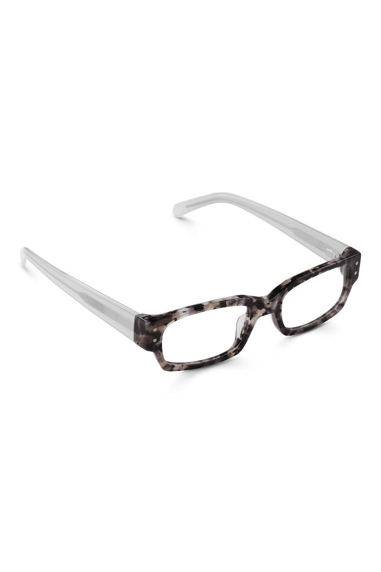 Head 49mm Rectangular Reading Glasses, Alternate, color, PEBBLE AND BLACK TORTOISE
