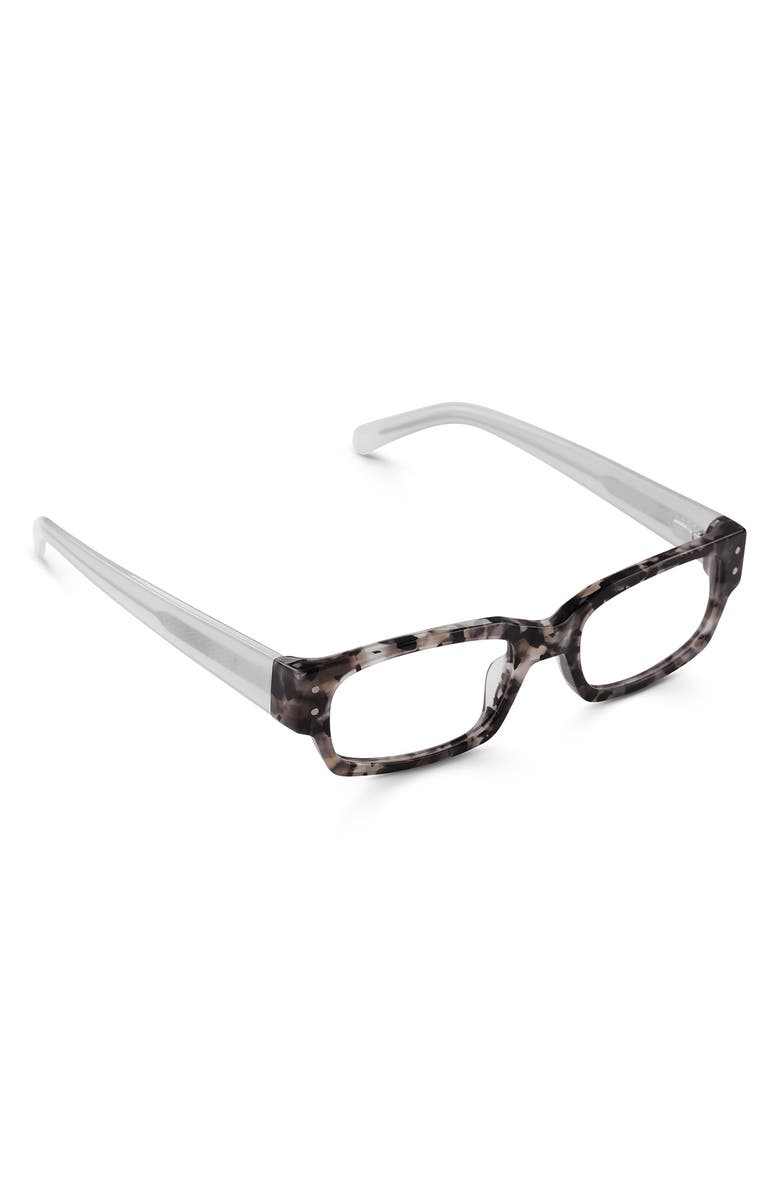 eyebobs Head 49mm Rectangular Reading Glasses, Alternate, color, Pebble And Black Tortoise
